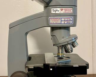 American Optical Microscope