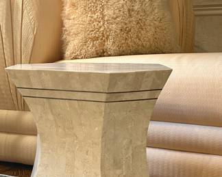 (2) Maitland Smith Tessellated Side Tables