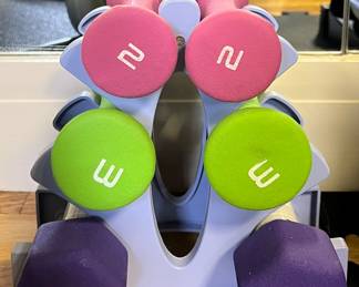 Weight Rack (2lb., 3lb., 5lb.)