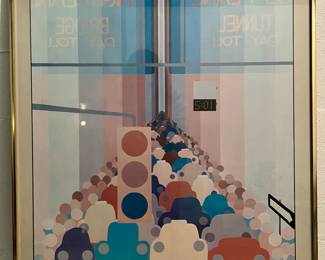 5:01 Framed Carol Dahl Poster