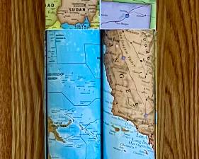 New World & United States Wall Maps