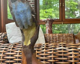 Murano Glass "Foot" Sculpture, Signed Pino Signoretto