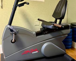 LifeCycle 9500 HR Recumbent Bike