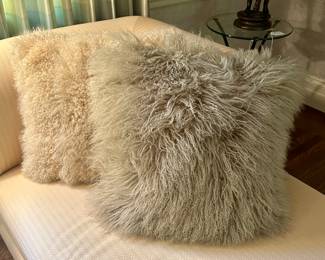 (2) Mongolian Pillows