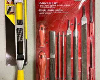 New Stanley File & Husky File Set