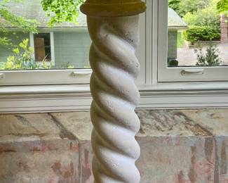 Texturized Ceramic Floor Lamp