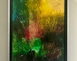 Abstract Oil on Canvas