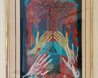 Serigraph Signed Shraga Weil, 98/120