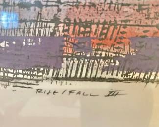 2 signed artist proof  litho by Chad Buck