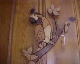 Wooden Parrot