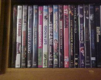 Over 100 DVDs
