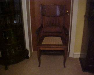 Antique Caned Chair