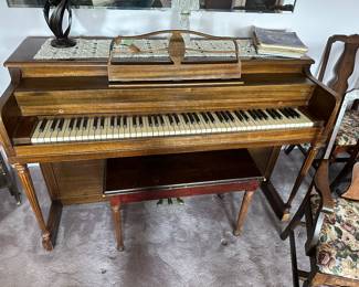 Betsy Ross Spinet Piano 