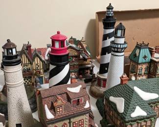 Lighthouse Christmas Houses