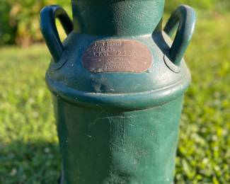 Erie Railroad Milk Can…cool piece of railroad memorabilia 