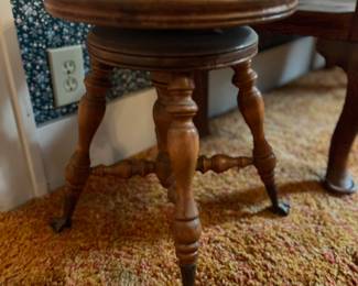 Claw foot stool 