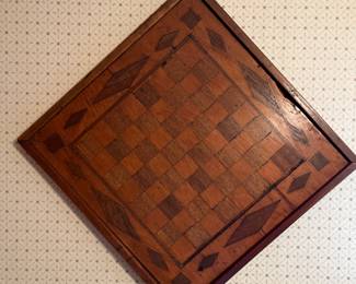 Early folk checkerboard 