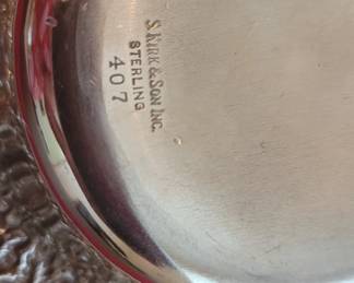 S. Kirk & Sons Repouse sterling silver