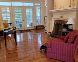 Beautifully appointed living room