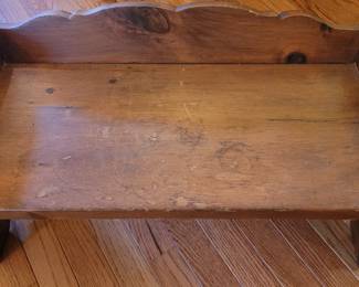 small child's or toy bench