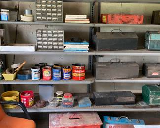 Vintage Bosch Hammer in Metal Box