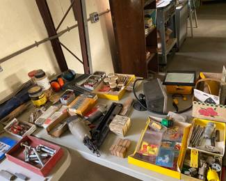 Nail Gun, Nails, Electrical, Lights