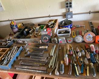Screwdrivers, Tape Measures