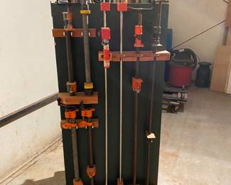 Various Size Wood Working Clamps