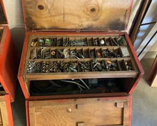 Custom Wood Box for Small Parts