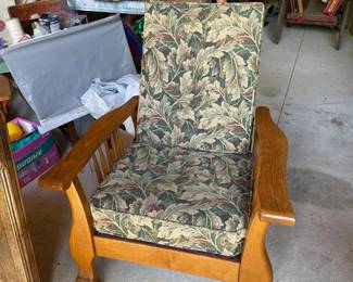 Antique reclining chair