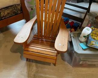 kids adarondack chair