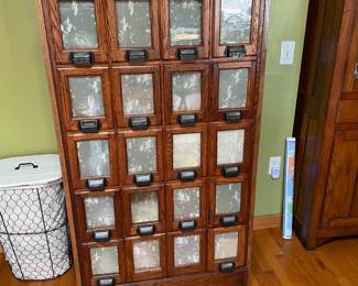 Antique Pattern cabinet
