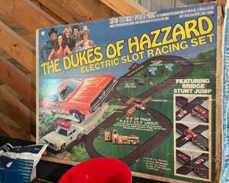 Dukes of Hazzard slot car Track