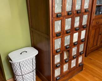 Antique Pattern Cabinet