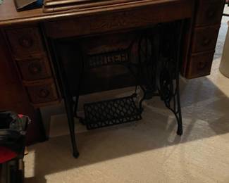 Antique sewing machine