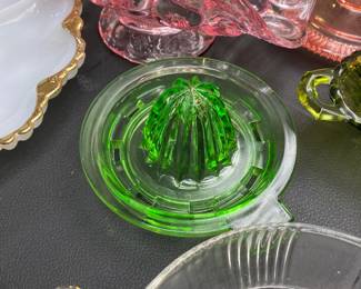 Assortment of Depression Glass