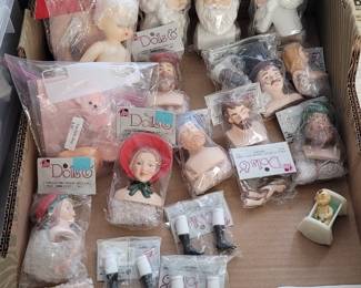 Assortment of Doll Parts