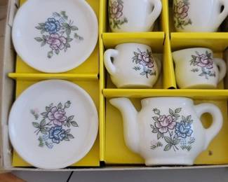 Assortment of Toy China Sets