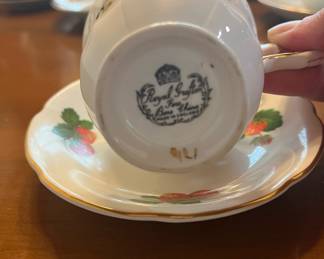 Royal Grafton Strawberries Teacup & Saucer