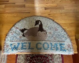 Goose Themed Welcome Mat