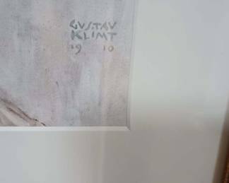 Framed Print “The Black Feather Hat” by Gustav Klimt
