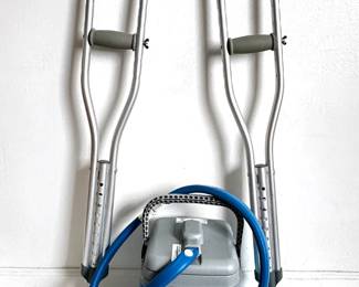 Kodiak Polar Care Ice Machine For Surgery Recovery & Pair Of Adjustable Crutches
Lot #: 164