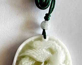 Never Used White Jade Charm
Lot #: 24