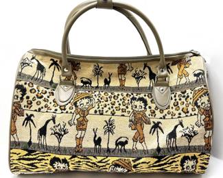 Betty Boop Safari Duffle Bag By Fleischer Studio
Lot #: 133