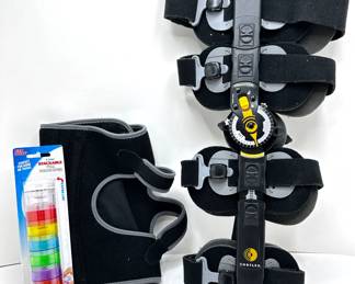 Adjustable Knee Brace, Knee Stablizer & Stackable Pill Reminder Boxes
Lot #: 163