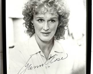 Glen Close Autograph Signed Photo
Lot #: 165