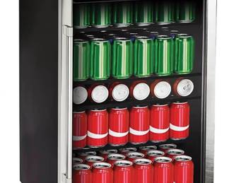 Frigidaire Beverage Center Wine Fridge Model EFMIS155-6COM
Lot #: 60