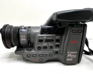 Vintage A1 Canon Digital Hi8 Video Camera With Accessories In Carrying Case
Lot #: 43