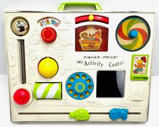 Vintage 1973 Fisher Price Activity & Awakening Board Baby Toy
Lot #: 147