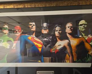 DC comics original 7 signed & Numbered 